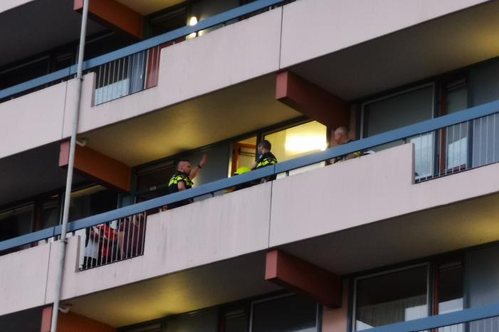 Flinke rookontwikkeling bij flatwoning