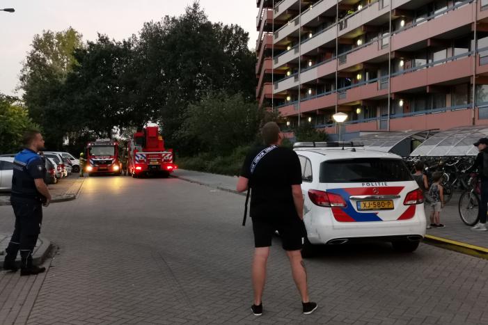 Flinke rookontwikkeling bij flatwoning
