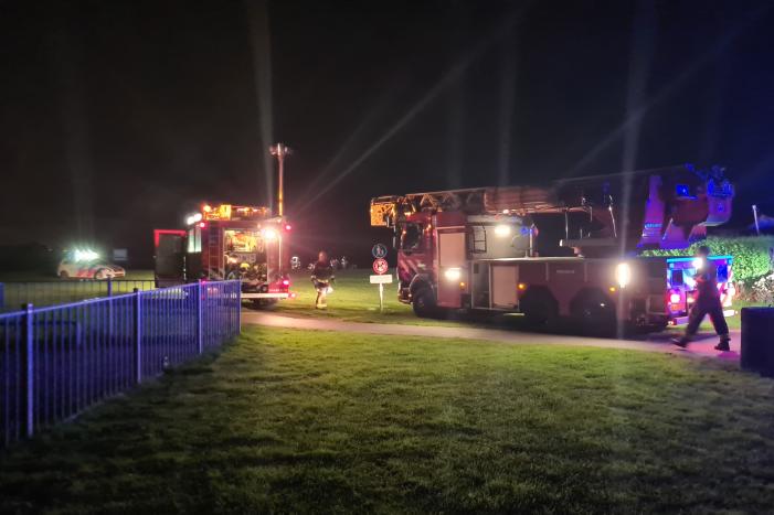 Massale inzet naar mogelijk persoon te water