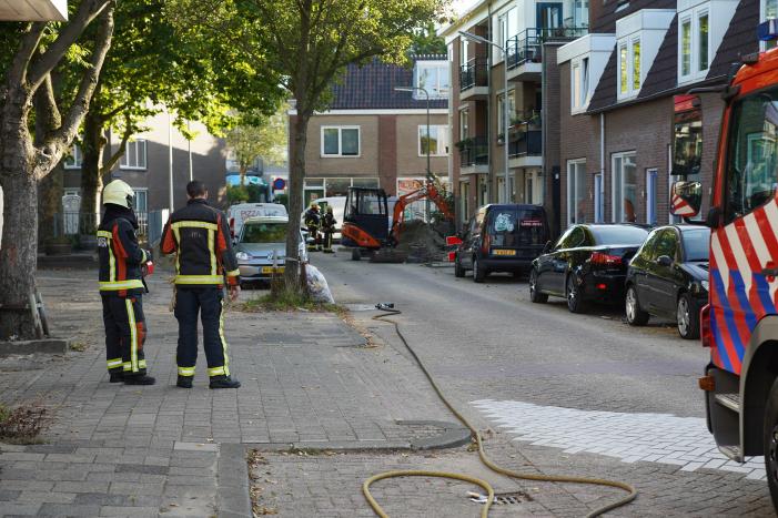 Woningen ontruimd na kapot getrokken gasleiding