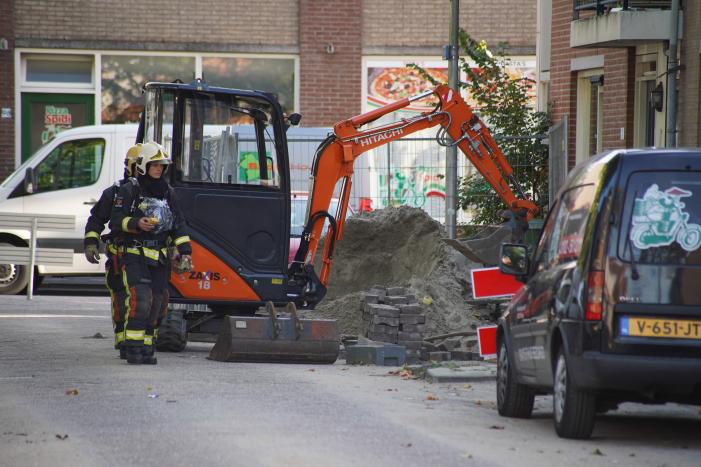 Woningen ontruimd na kapot getrokken gasleiding