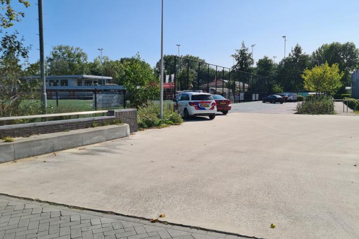 Gasleiding gesprongen op sloopterrein