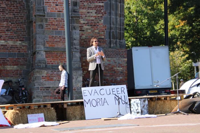 Demonstratie Evacueer Moria