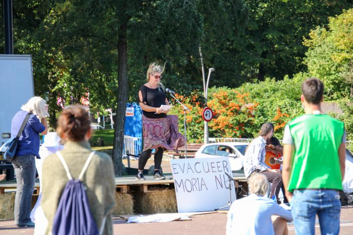 Demonstratie Evacueer Moria