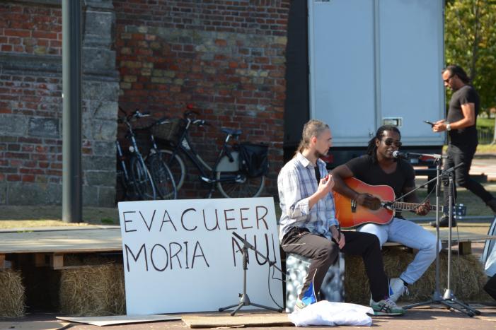 Demonstratie Evacueer Moria