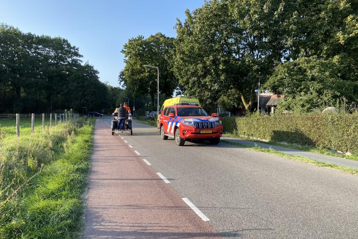 Paardenkoets slaat over de kop