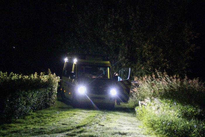 Vrouw gewond na val van dam