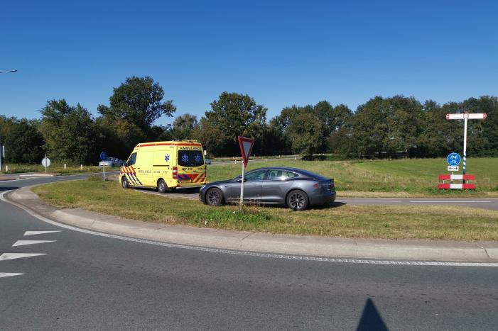 Fietser gewond na val