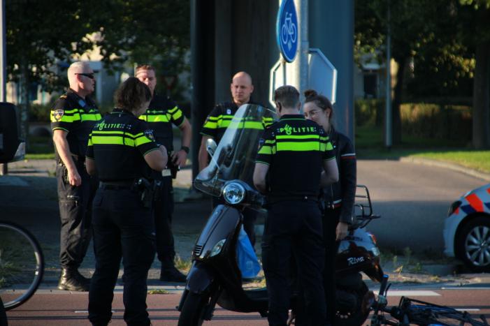 Overstekende fietser aangereden door automobiliste