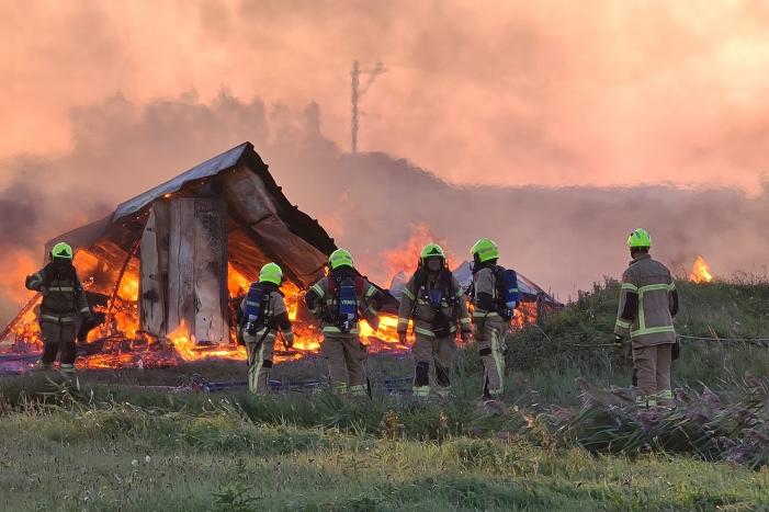 Clubhuis van crossvereniging Kooypunt verwoest door brand