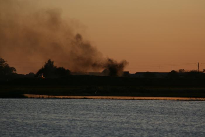 Clubhuis van crossvereniging Kooypunt verwoest door brand