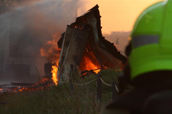 Clubhuis van crossvereniging Kooypunt verwoest door brand