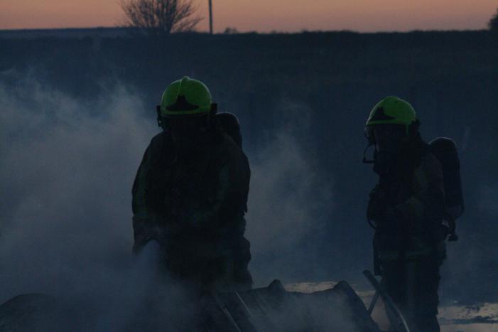 Clubhuis van crossvereniging Kooypunt verwoest door brand