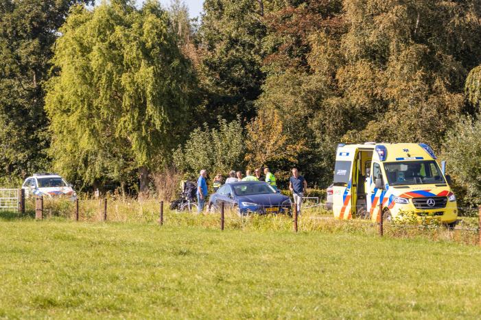 Vrouw op driewieler aangereden