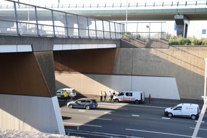 Flinke file na aanrijding