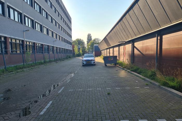 Flinke rookontwikkeling door brand in berg hooi