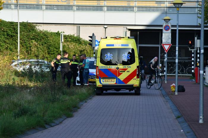 Gewonde man op straat aangetroffen