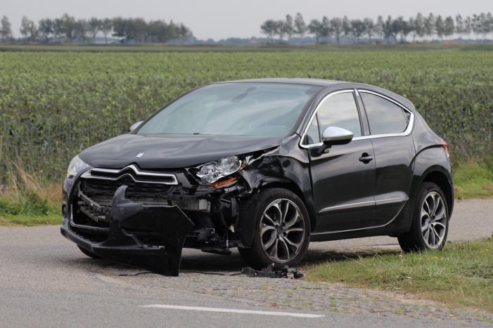 Motorrijder gewond bij aanrijding
