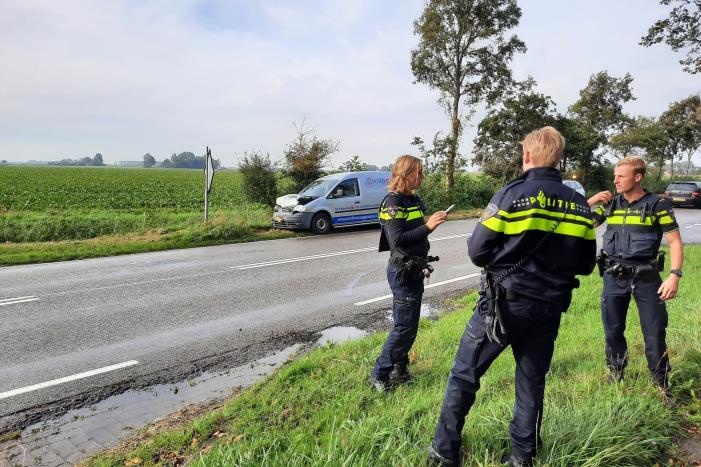 Schade bij kop-staart aanrijding
