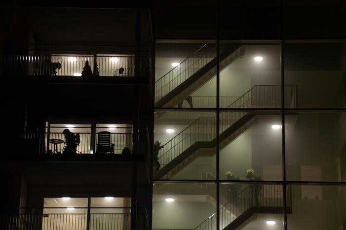 Appartementencomplex vol rook na grote brand