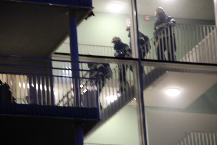 Appartementencomplex vol rook na grote brand