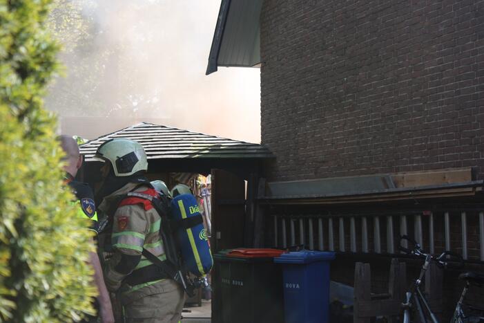 Uitslaande schuurbrand in Soesterkwartier