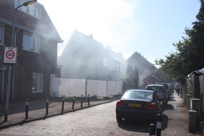 Uitslaande schuurbrand in Soesterkwartier
