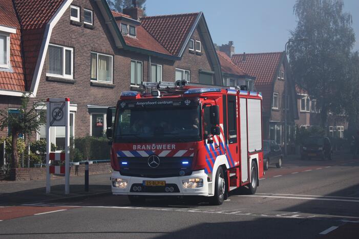 Uitslaande schuurbrand in Soesterkwartier