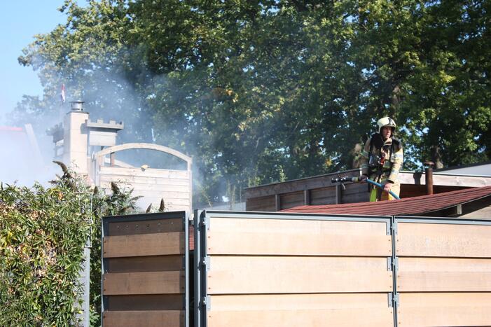 Uitslaande schuurbrand in Soesterkwartier