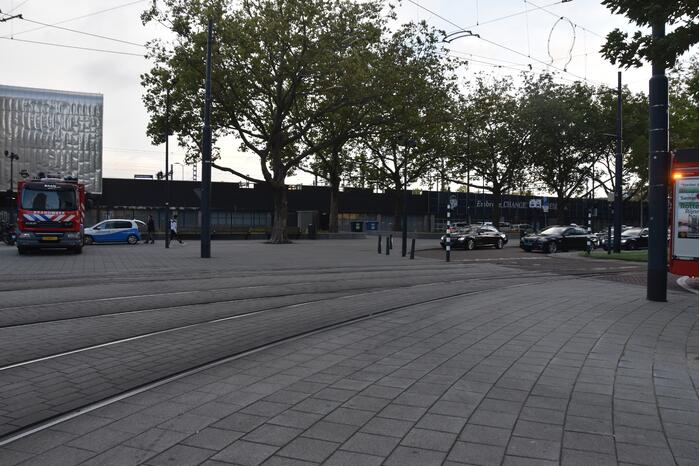 Brand in wisselverwarming op spoor van Centraal Station