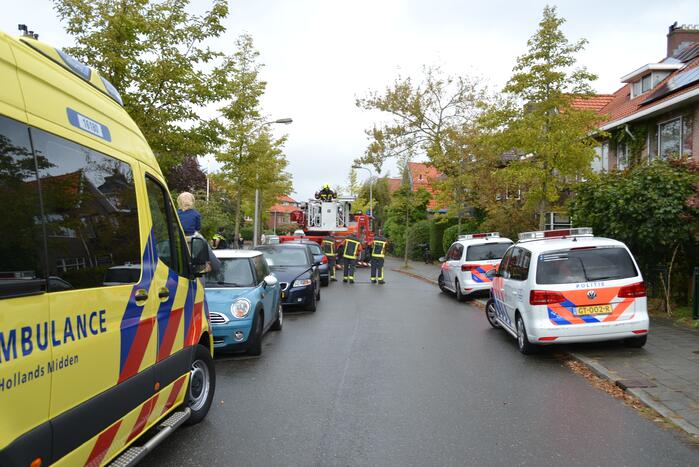 Traumahelikopter ingezet voor incident in woning