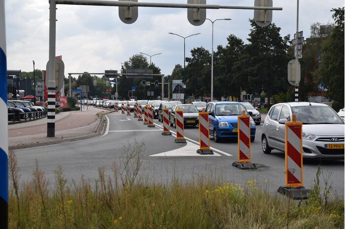 Verkeerschaos door werkzaamheden op snelweg