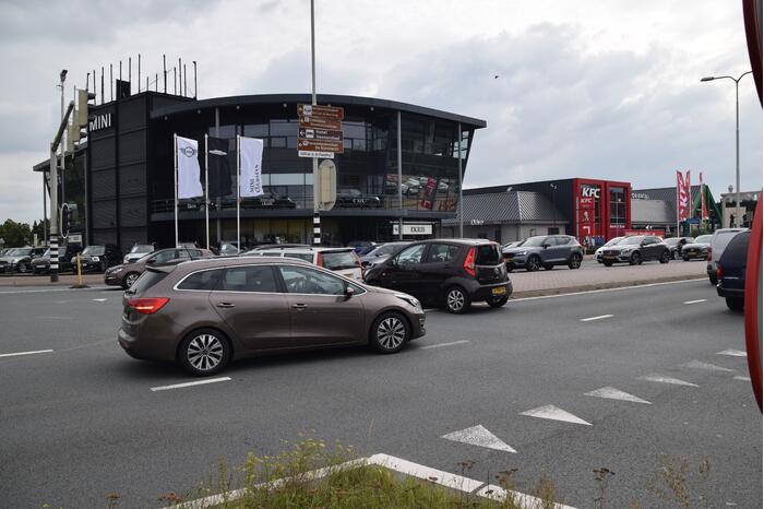 Verkeerschaos door werkzaamheden op snelweg