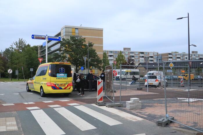 Flinke schade na aanrijding tussen twee auto's