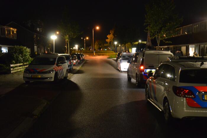 Veel politie op de been melding steekpartij