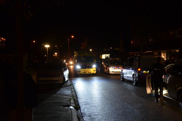 Veel politie op de been melding steekpartij