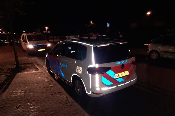 Veel politie op de been melding steekpartij