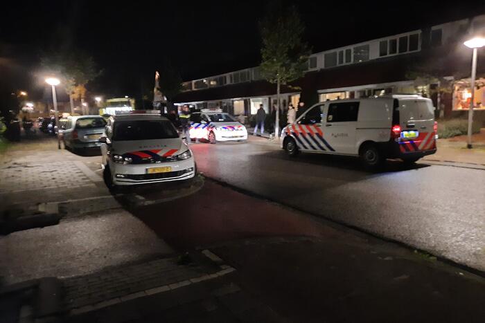 Veel politie op de been melding steekpartij