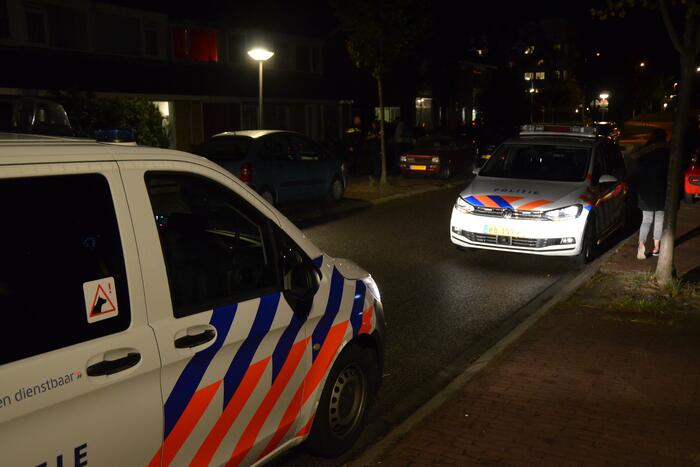 Veel politie op de been melding steekpartij