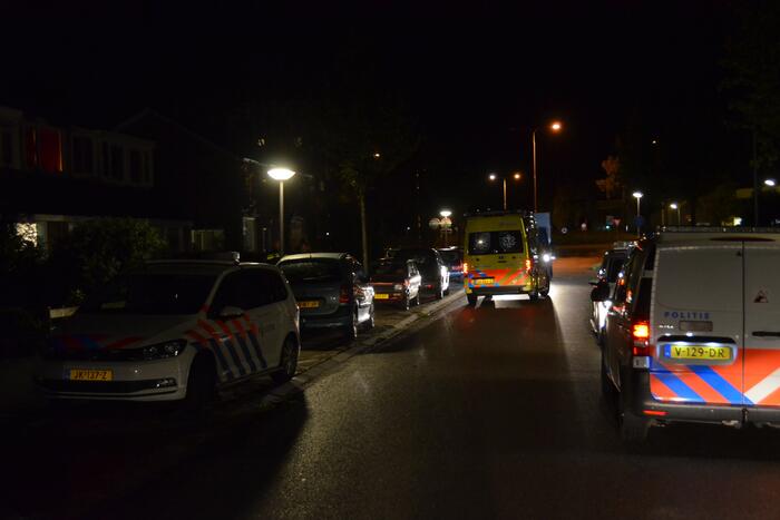 Veel politie op de been melding steekpartij