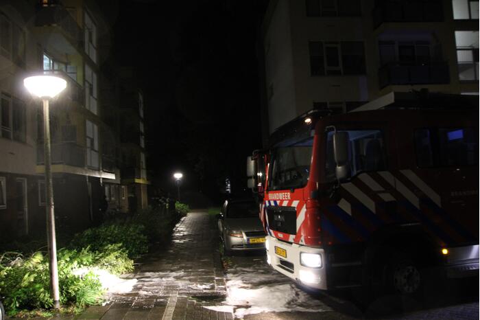 Brand in keuken door vergeten pan