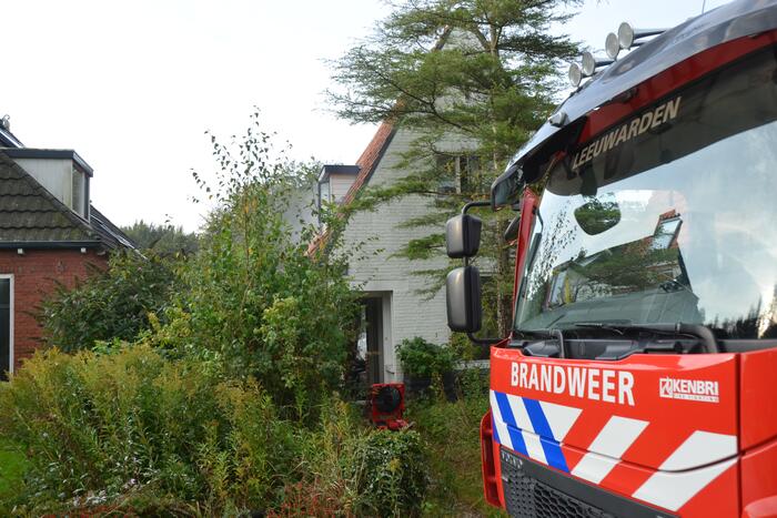 Brand in woning is snel geblust