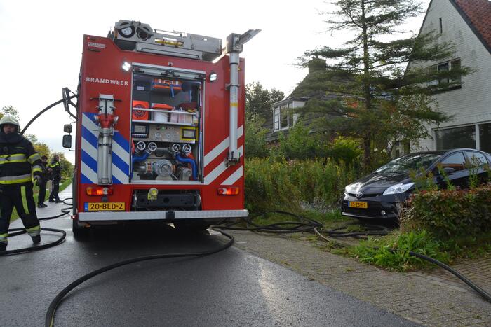 Brand in woning is snel geblust