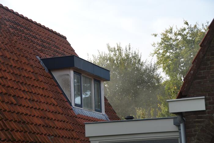 Brand in woning is snel geblust