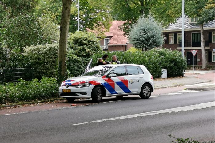 Politie zoekt fietsers na verkeersruzie