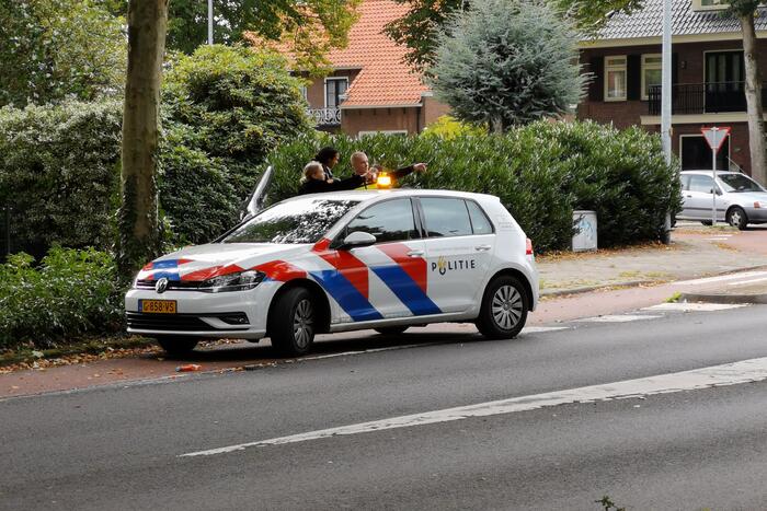 Politie zoekt fietsers na verkeersruzie