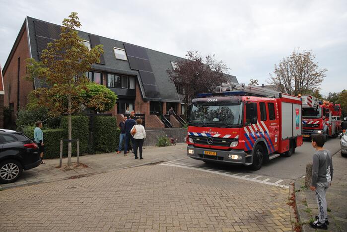 Brand in woning