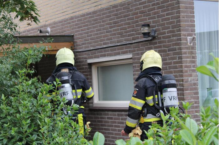 Schoorsteenbrand snel onder controle