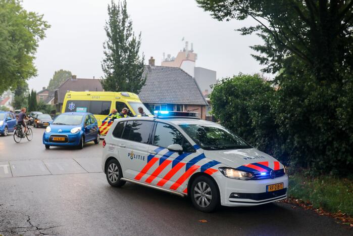 Fietsster aangereden door auto