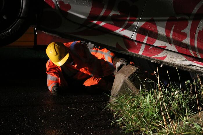 Verkeersruzie leidt tot ongeval
